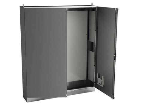 double door stainless steel enclosure